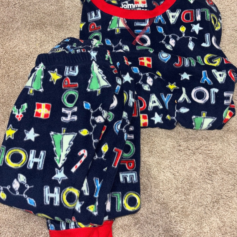 Holiday Pajama Set - Navy